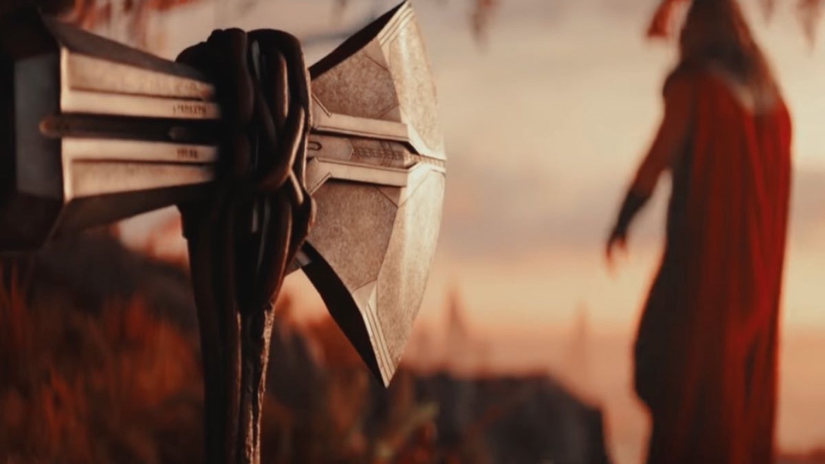 Thor Stormbreaker weapon background